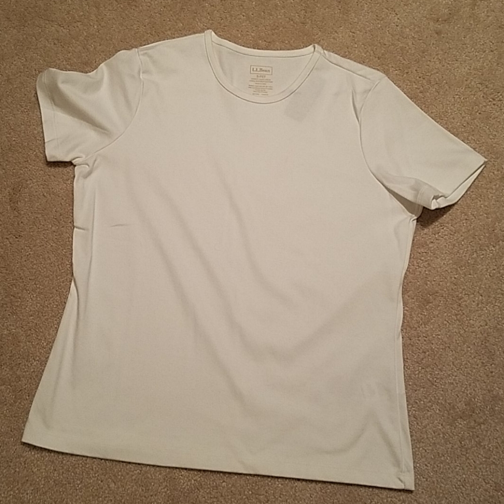 L.L. Bean white t-shirt